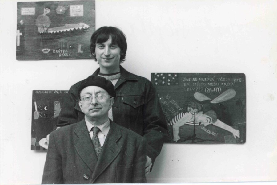 Jaroslav Skýpala a Pepča Stejskal